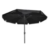 Lesli Living Parasol Libra Zwart ø3mtr