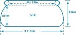Intex Easy Set Pool 244 X 76 Cm Zwembad 8 Intex Easy Set Pool 244 X 76 Cm Zwembad -Winkel Voor Buitenartikelen 35337 intex easy set pool 244 x 76 cm zwembad