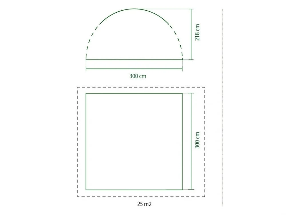 Coleman Event Shelter M Partytent Groen 4 Coleman Event Shelter M Partytent Groen - Afbeelding 4