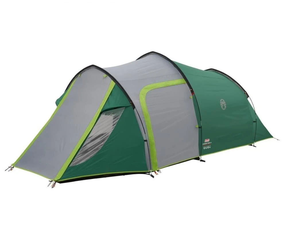 Coleman Chimney Rock 3 Plus / 3 Persoons Tunneltent - Groen 2 Coleman Chimney Rock 3 Plus / 3 Persoons Tunneltent - Groen - Afbeelding 2