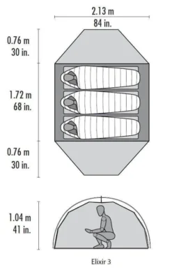 MSR Elixir 3 / 3 Persoons Tent Groen 22 MSR Elixir 3 / 3 Persoons Tent Groen -Winkel Voor Buitenartikelen 41180 msr elixir 3 3 persoons tent