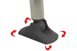 Crespo AP-247 / 70 X 110 Cm Campingtafel -Winkel Voor Buitenartikelen 41366 crespo tafel ap 247 89 zwart 110x70 alu