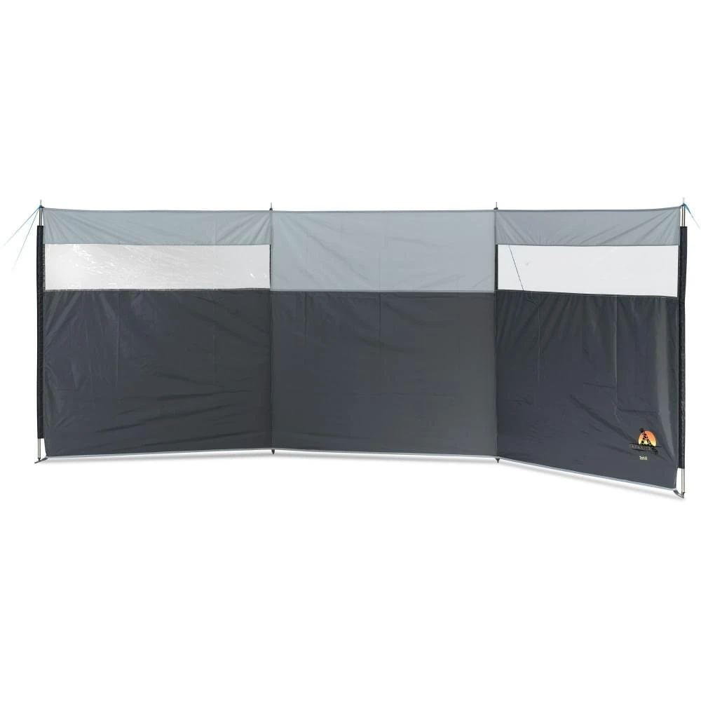 Safarica Tahiti 3-delig Windscherm - Grijs 1 Safarica Tahiti 3-delig Windscherm - Grijs