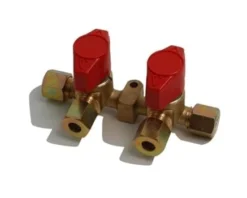 Snelsluitkraan Dubbel 8mm