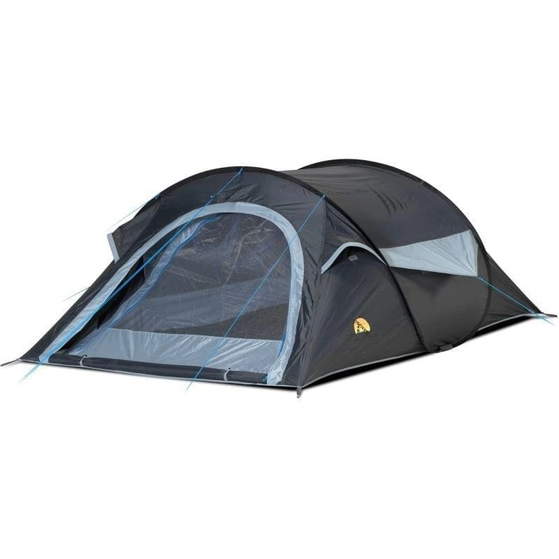 Safarica Cycloon L Pop Up - 3 Persoons Tent Grijs 2 Safarica Cycloon L Pop Up - 3 Persoons Tent Grijs - Afbeelding 2