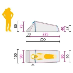 Jack Wolfskin Gossamer 1 / 1 Persoons Tent Donkergroen -Winkel Voor Buitenartikelen 66200 jack wolfskin gossamer 1 1 persoons tent