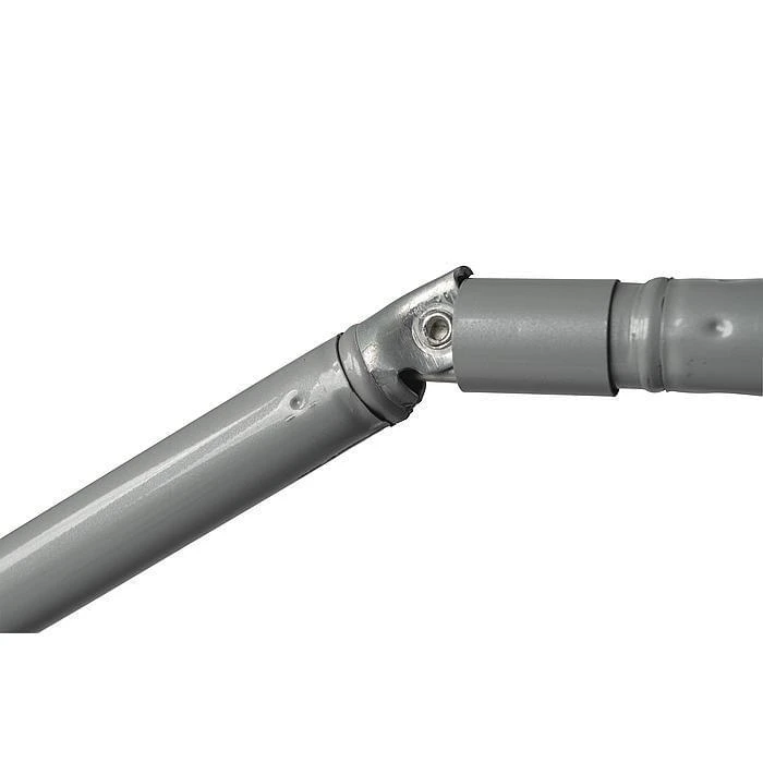 Bo-Camp Parasol Met Knikarm Ø 250 Grijs 2 Bo-Camp Parasol Met Knikarm Ø 250 Grijs - Afbeelding 2