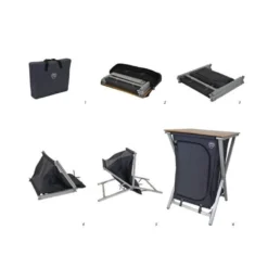 Defa Easy Folding Bamboe 60 X 49 X 82 Campingkast 6 Defa Easy Folding Bamboe 60 X 49 X 82 Campingkast -Winkel Voor Buitenartikelen 69335 defa easy folding60 x 49 x 82 campingkast