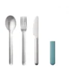 Mepal Bestekset Bloom 3-delig Groen