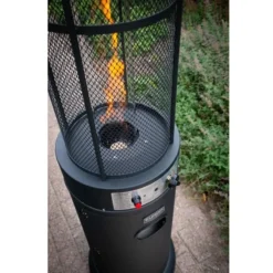 Eurom Flameheater Round 11000 Terrasverwarmer -Winkel Voor Buitenartikelen 70439 eurom flameheater round 11000 terrasverwarmer