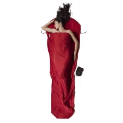 Cocoon Mummy Liner Microfiber Lakenzak Rood
