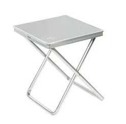 Bo-Camp Krukje Met Oplegblad Grijs -Winkel Voor Buitenartikelen 72372 camp gear kruk met oplegblad