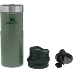 Stanley The Trigger-Action Travel Mug 0.47L Groen -Winkel Voor Buitenartikelen 73120 stanley the trigger action travel mug 047l hammertone green