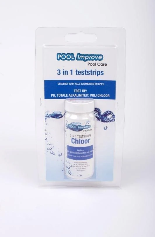 Pool Improve Teststrips 3 In 1 3 Pool Improve Teststrips 3 In 1 - Afbeelding 3