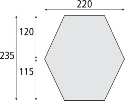 Safarica Hawaii 2.0 Beachshelter Blauw -Winkel Voor Buitenartikelen 74808 safarica hawaii 2.0 beachshelter