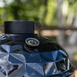 Outr Large Diamond 56 Kamado Barbecue Met Onderstel En Side Tables Donkergrijs -Winkel Voor Buitenartikelen 75917 outr large diamond 56 kamado barbecue met onderstel en side tables