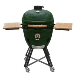 Outr Extra Large Kamado Barbecue Met Onderstel En Side Tables Groen