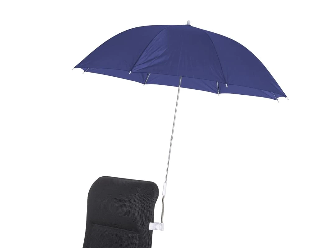 Bo-Camp Stoelparasol Blauw 1 Bo-Camp Stoelparasol Blauw