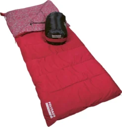 Polydaun Beach House Dekenslaapzak Rood