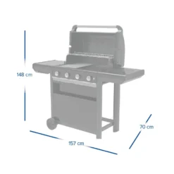 Campingaz 4 Series Select S Gasbarbecue 5 Campingaz 4 Series Select S Gasbarbecue -Winkel Voor Buitenartikelen 78026 campingaz 4 series select s gasbarbecue