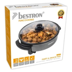 Bestron Elektrische Hapjes Pan Ø 30cm -Winkel Voor Buitenartikelen 79612 bestron elektrische hapjes pan 1500w ahp1200