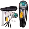 Sportx Badmintonset; 4 Rackets, Net En 3 Shuttles
