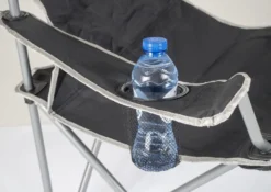 Bo-Camp Opvouwbare Campingstoel Zwart -Winkel Voor Buitenartikelen 80779 bo camp opvouwbare campingstoel