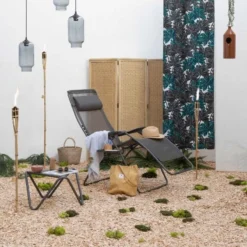 Lafuma RSXA Clip Batyline XL Relaxstoel Zwart -Winkel Voor Buitenartikelen 81290 lafuma rsxa clip batyline xl relaxstoel