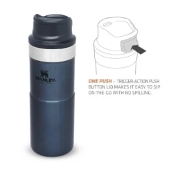 Stanley The Trigger-Action Travel Mug 0,35L Blauw -Winkel Voor Buitenartikelen 82055 stanley the trigger action travel mug 035l