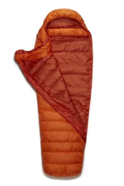 RAB Ascent 300 Long Mummy Slaapzak Dons Oranje 7 RAB Ascent 300 Long Mummy Slaapzak Dons Oranje -Winkel Voor Buitenartikelen 83857 rab ascent 300 long mummy slaapzak dons