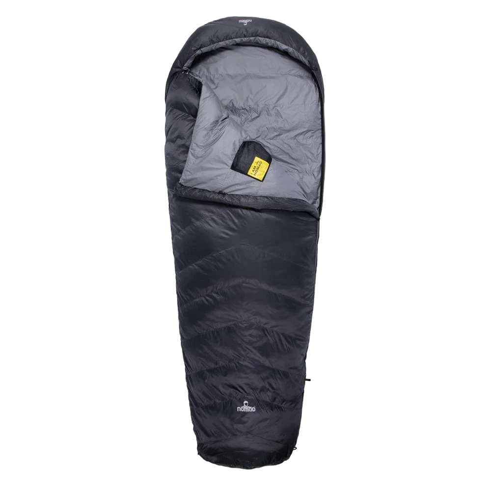 Nomad Taurus 500 LZ Mummy Slaapzak Synthetisch/Dons Donkergrijs 2 Nomad Taurus 500 LZ Mummy Slaapzak Synthetisch/Dons Donkergrijs - Afbeelding 2