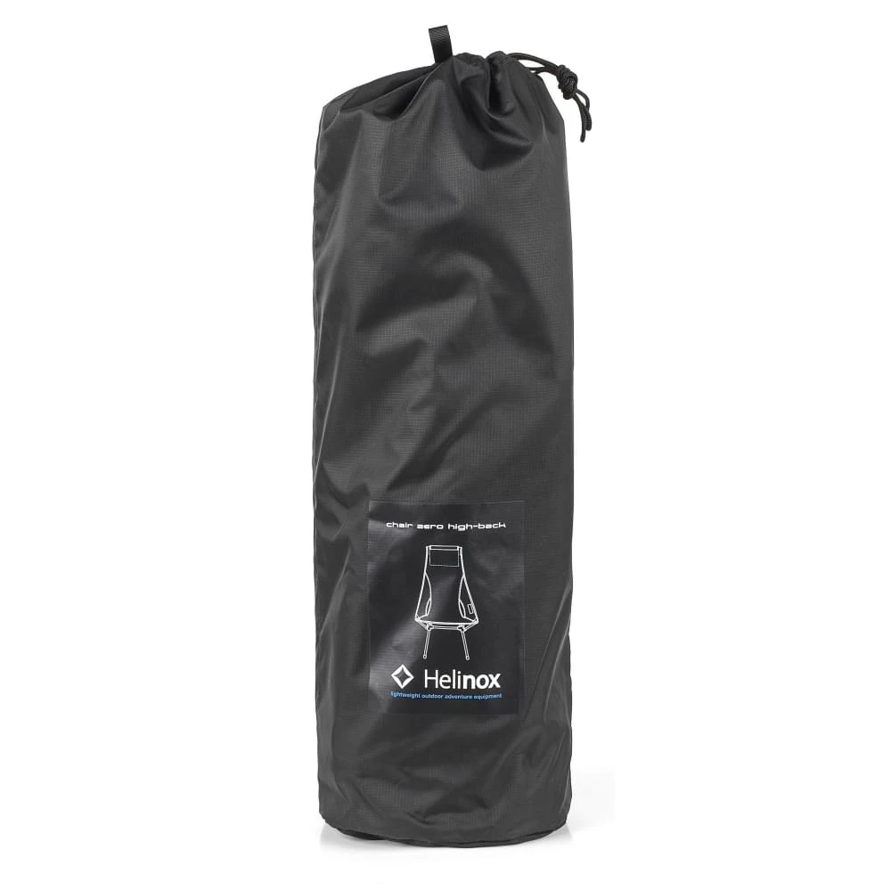 Helinox Chair Zero High Back Lichtgewicht Stoel Zwart 5 Helinox Chair Zero High Back Lichtgewicht Stoel Zwart - Afbeelding 5