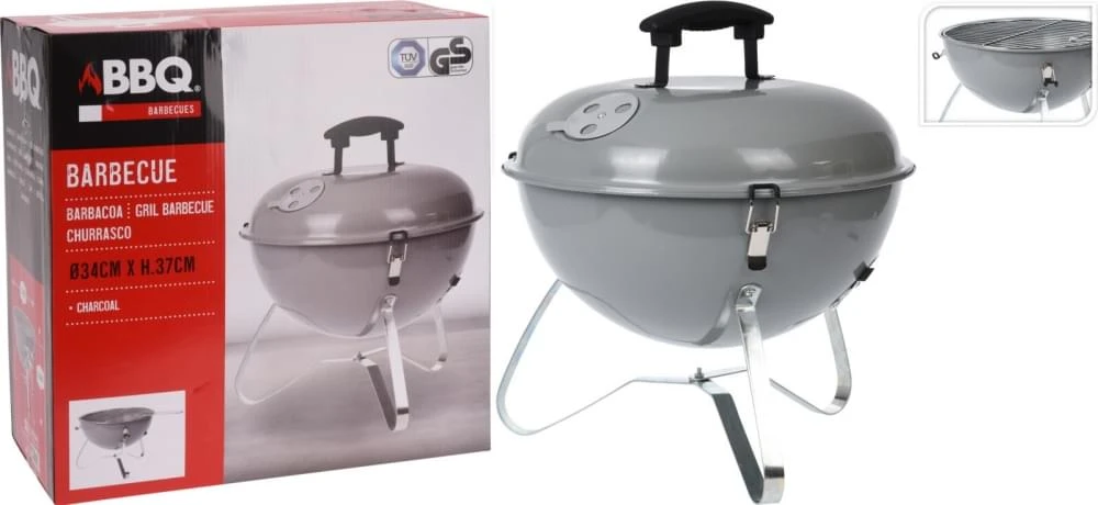 ML Bol Vorm Houtskool Barbecue 1 ML Bol Vorm Houtskool Barbecue