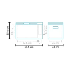Mestic MCC-25 AC/DC Compressor Koelbox -Winkel Voor Buitenartikelen 88048 mestic mcc 25 adc compressor koelbox