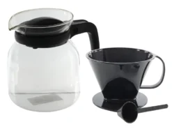 ML Glazen Koffiepot Met Filter En Maatschepje