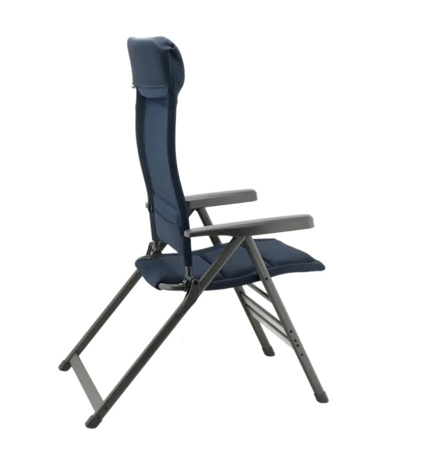 Travellife Barletta Comfort Plus Campingstoel Blauw 2 Travellife Barletta Comfort Plus Campingstoel Blauw - Afbeelding 2