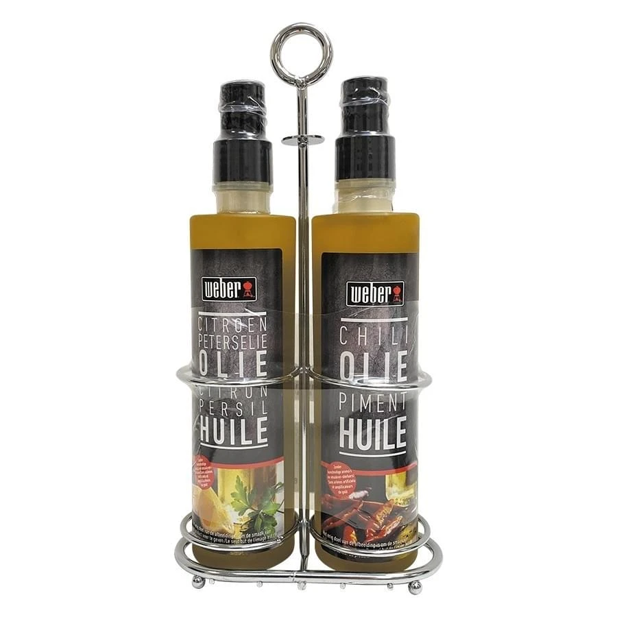 Weber Olijfolie Spray Set In Rekje 1 Weber Olijfolie Spray Set In Rekje