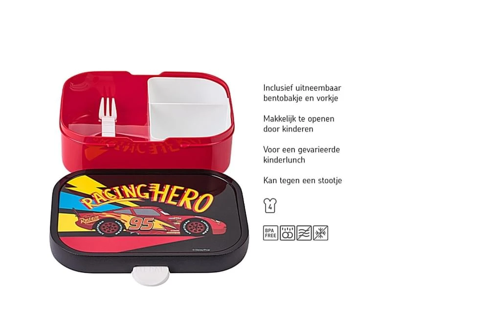 Mepal Lunchbox Campus - Cars GO 2 Mepal Lunchbox Campus - Cars GO - Afbeelding 2
