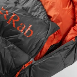 RAB Ascent 500 Long Mummy Slaapzak Dons Donkergrijs -Winkel Voor Buitenartikelen 91388 rab ascent 500 long mummy slaapzak dons