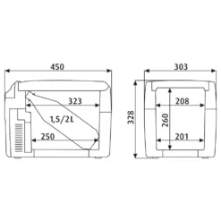 Dometic Tropicool TCX 14 Koelbox -Winkel Voor Buitenartikelen 94095 dometic tropicool tcx 14 koelbox