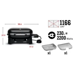 Weber Lumin Compact Elektrische Barbecue -Winkel Voor Buitenartikelen 95911 weber lumin compact elektrische barbecue