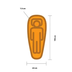Sea To Summit Camp Plus L Mummy Slaapmat -Winkel Voor Buitenartikelen 95943 sea to summit camp plus l mummy slaapmat
