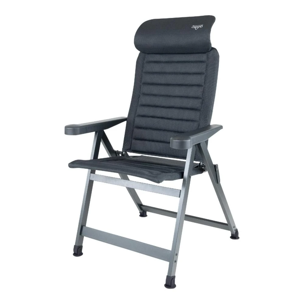 Crespo AP-437 Air-Select Compact Campingstoel Grijs 2 Crespo AP-437 Air-Select Compact Campingstoel Grijs - Afbeelding 2