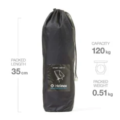 Helinox Chair Zero Lichtgewicht Stoel Zwart -Winkel Voor Buitenartikelen 98842 helinox chair zero lichtgewicht stoel